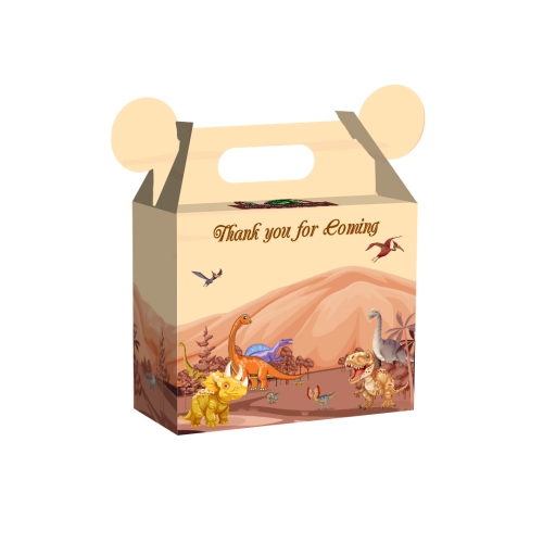 Small Dinosaur Theme Suitcase Gift Box | Personalized or Plain | Classy and Affordable